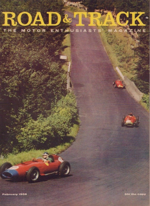 ROAD & TRACK 1958 FEB - DELAGE D-8-120, CROSLEY, AC